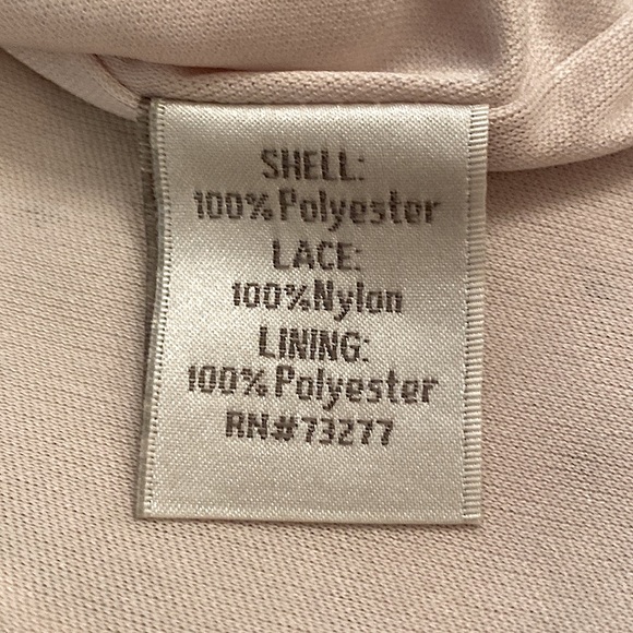 LC Lauren Conrad Polka Dot Sleeveless Lace Fit & Flare Lined Dressy Dress Size 4 - Picture 10 of 11